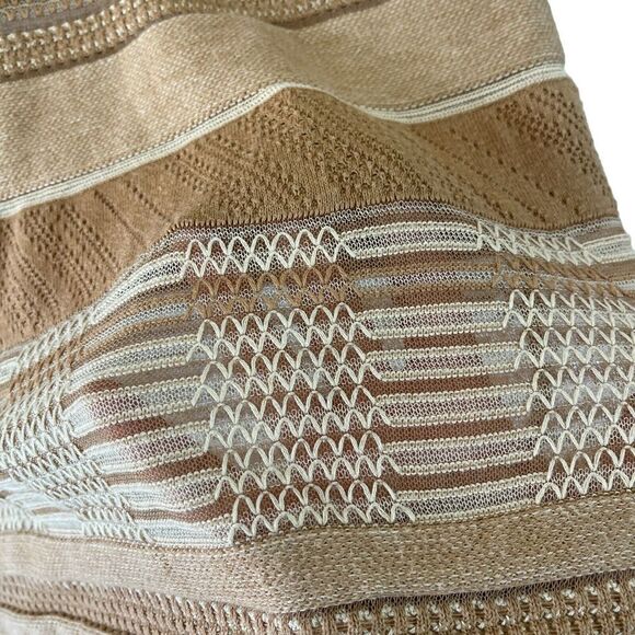 Double D Ranch Large Midi Skirt Linen Blend Sheer Details Western Womens READ - Picture 16 of 16